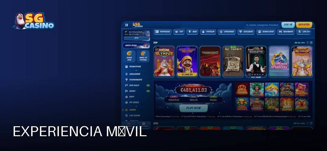 Experiencia móvil