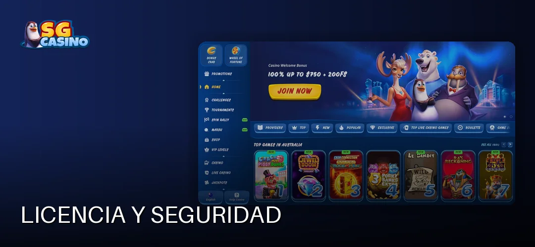 Licencia y seguridad